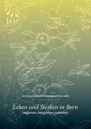 Flyer zur Ausstellung.